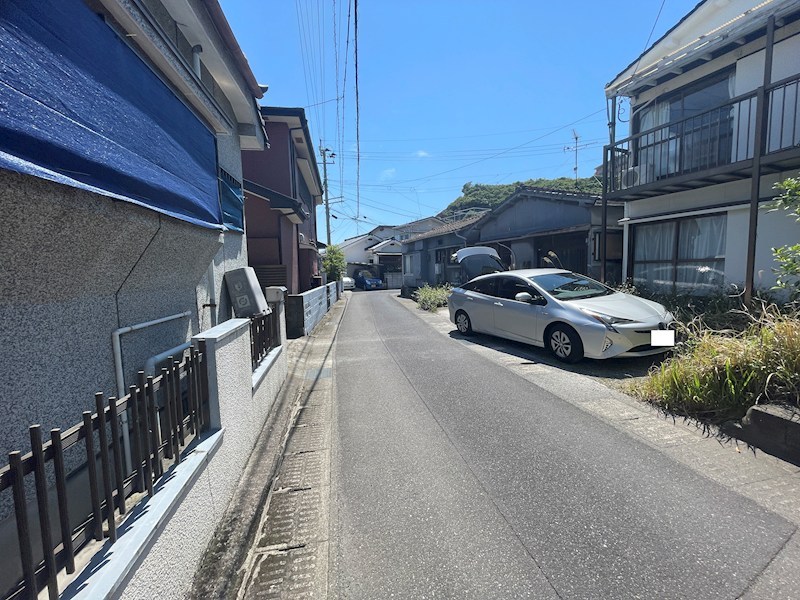 南新町　売土地 現地写真（前面道路含む現地写真）