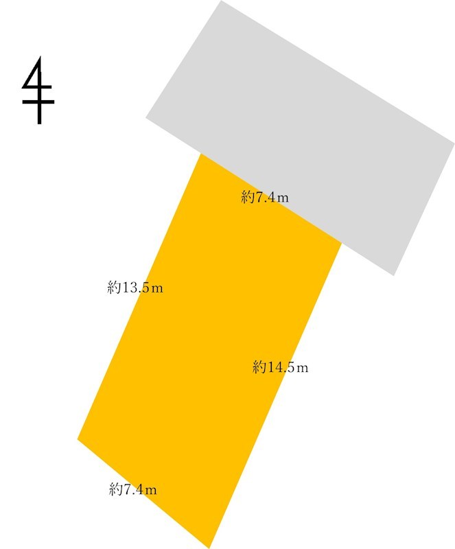 鹿児島県鹿児島市南郡元町 間取図・土地図