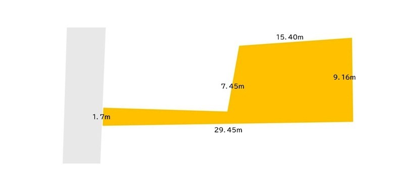 鹿児島県鹿児島市荒田１丁目 間取図・土地図