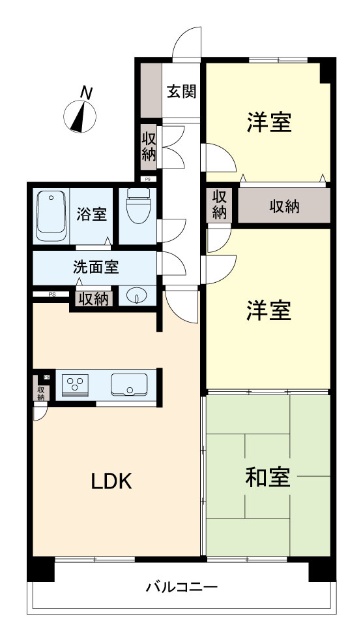 シーアイマンション橋本 間取図・土地図