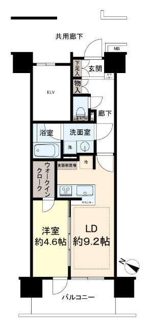サンクレイドル聖蹟桜ヶ丘レジデンス 間取図・土地図