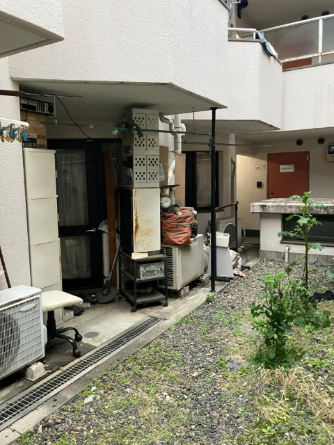 パレスハイツ千歳烏山 現地写真（庭）