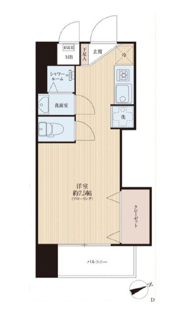 グレイス久我山 間取図・土地図