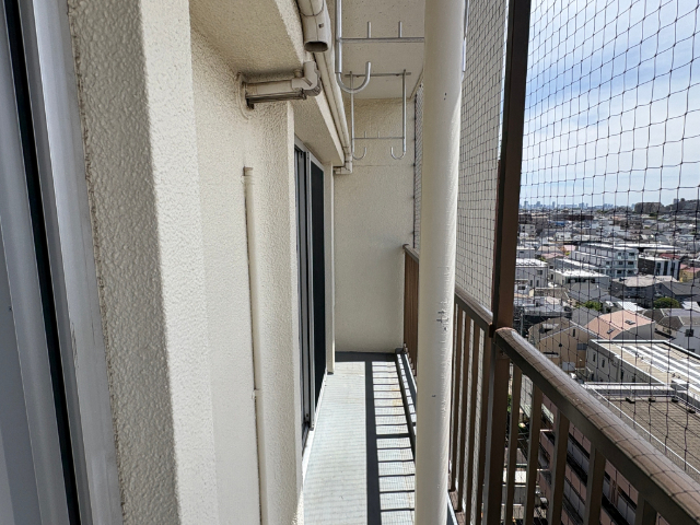 上北沢ハイネスコーポ 現地写真（バルコニー）