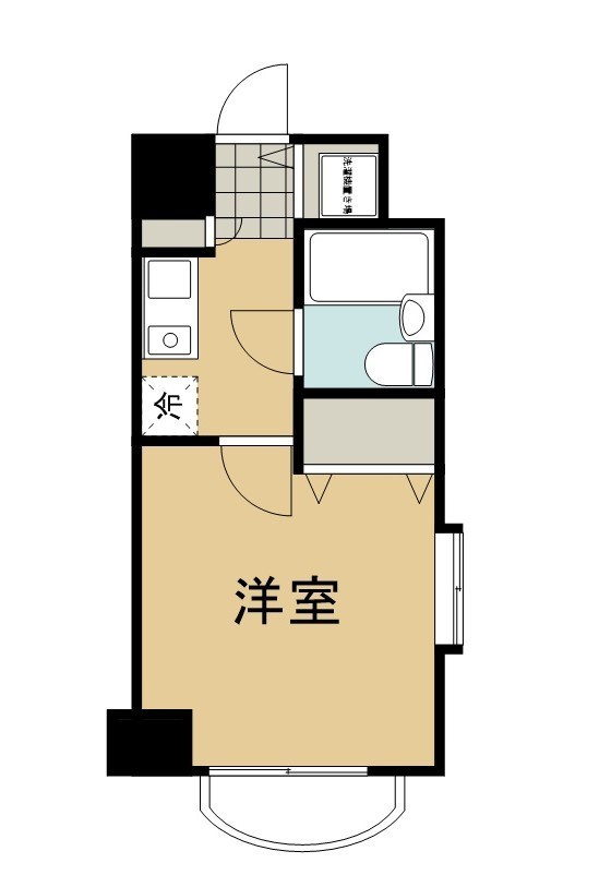 パラドール伏見 間取図・土地図