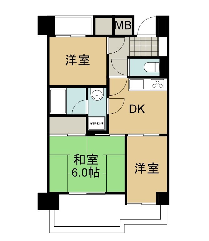 ライトコート嵯峨 間取図・土地図
