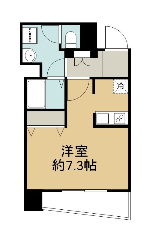 ライジングコート京都西院フロンティア 間取図・土地図