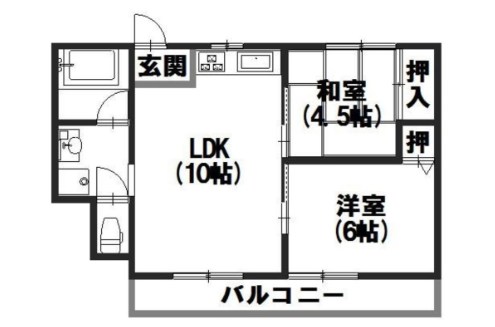 ウエストハイマンション西院 間取図・土地図