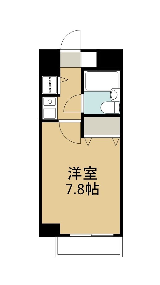 アクシルコート堀川今出川 間取図・土地図