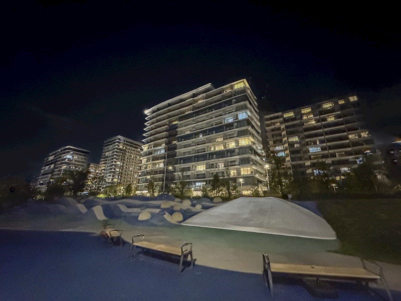 HARUMI FRAG PARK VILLEGE　A棟　4階南西向き 外観写真