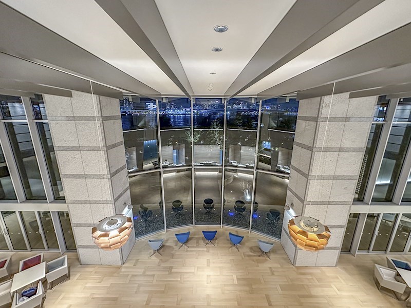 パークタワー晴海 45階南向き 外観写真