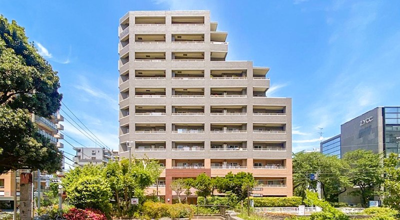 グローリオ木場公園　3階北西角部屋 外観写真