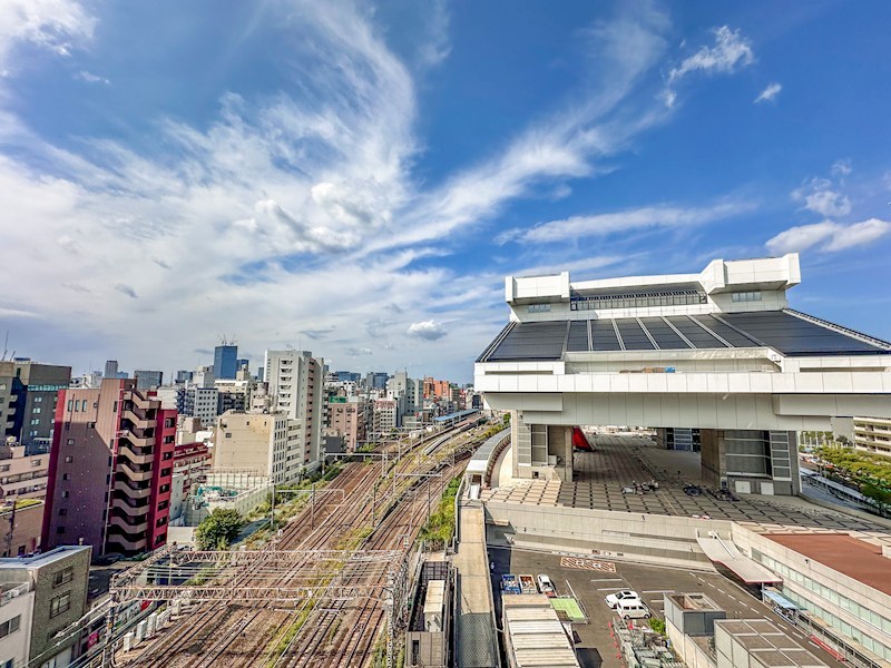 リビオレゾン両国オン・ザ・ステーション　最上階南西角部屋 外観