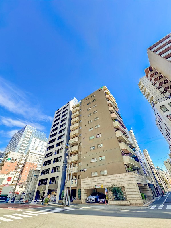 デュオ・スカーラ秋葉原　4階南西角部屋 外観写真