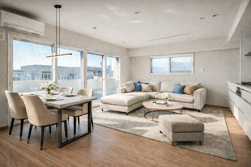 グレイス両国　9階角住戸 外観