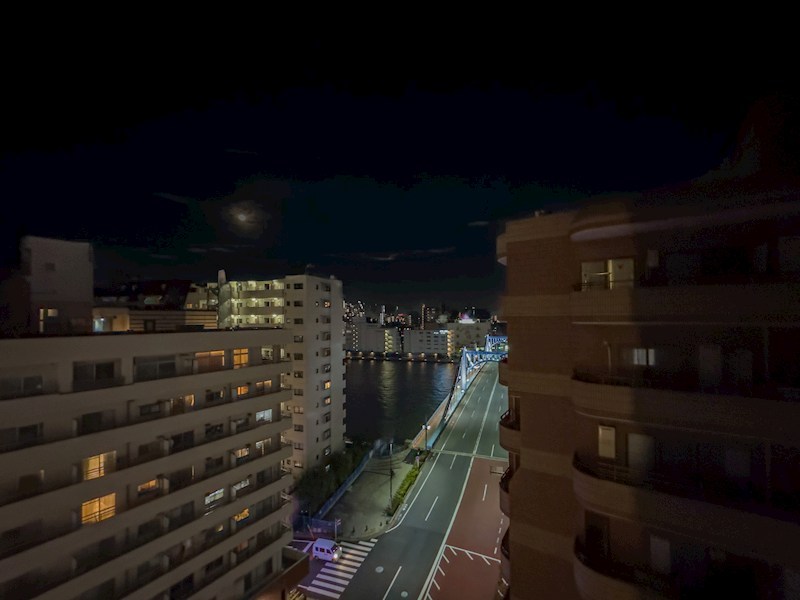 ベルファース水天宮前　11階南西角住戸 外観写真