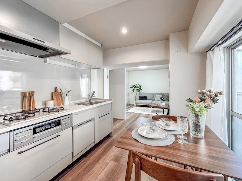 ライオンズマンション緑　4階角住戸 外観