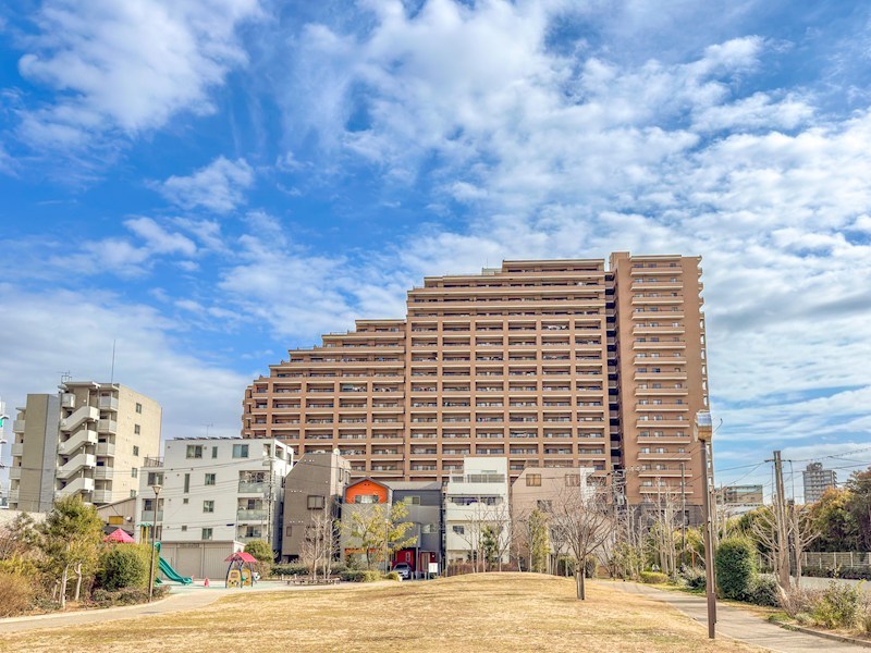 ジースクエア　8階南向き 外観