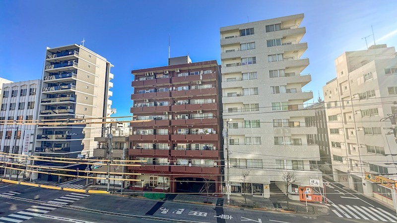 コスモ錦糸町　4階南東角部屋 外観写真