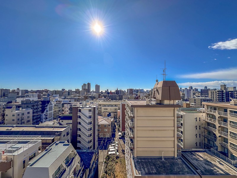 パシフィック両国　最上階11階南向き 外観写真