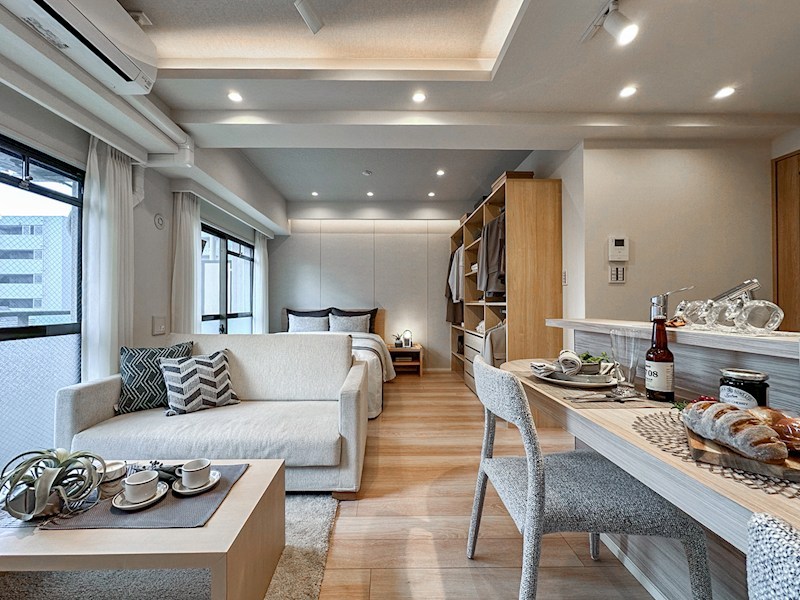 スカイコート両国　5階南西角住戸 外観