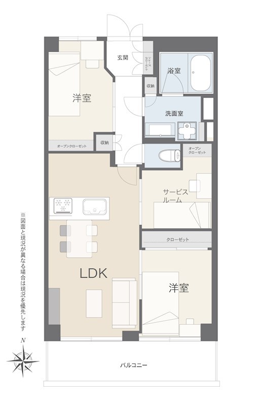エムエフ両国 間取り図