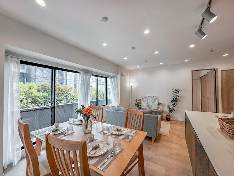 コスモプレイス亀戸　3階南東角住戸 外観