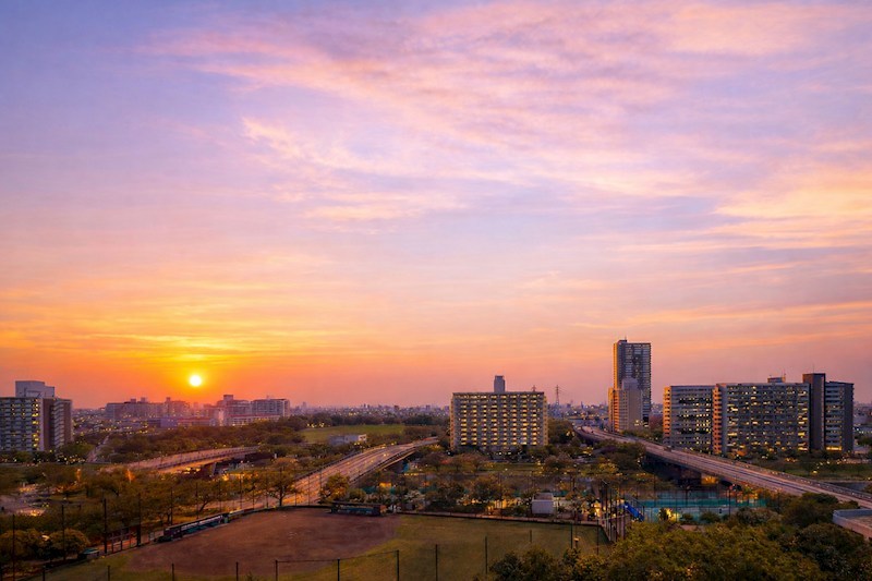 アーバンメゾン東大島　12階南東角住戸 外観