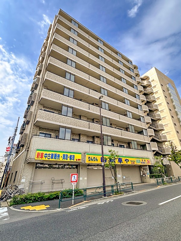 ルイシャトレ門前仲町　7階3方向角住戸 外観