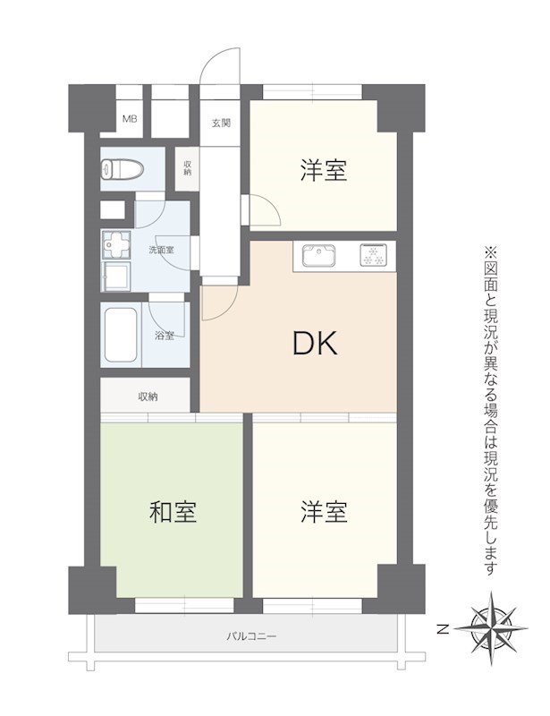 秀和両国レジデンス 間取り図