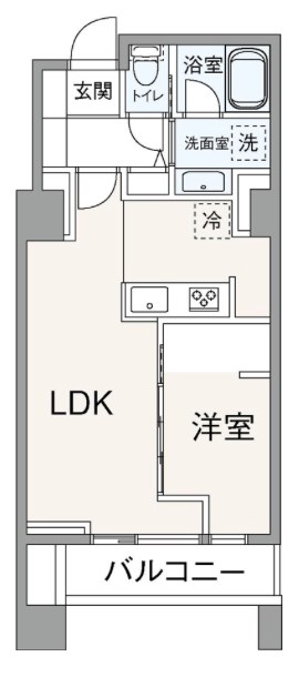 シティフロントタワー 間取り図