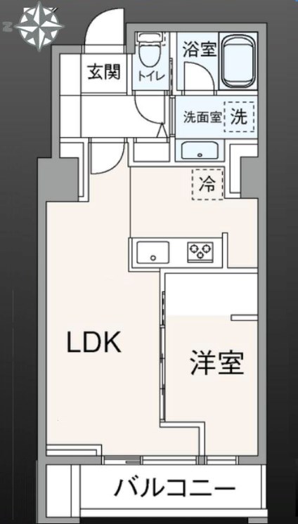 シティフロントタワー 間取図・土地図