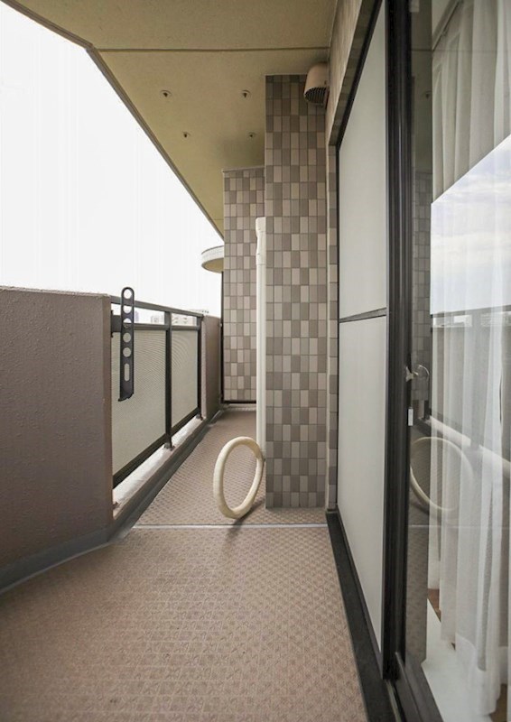 ライオンズマンション菊川リバーサイド 現地写真（バルコニー）