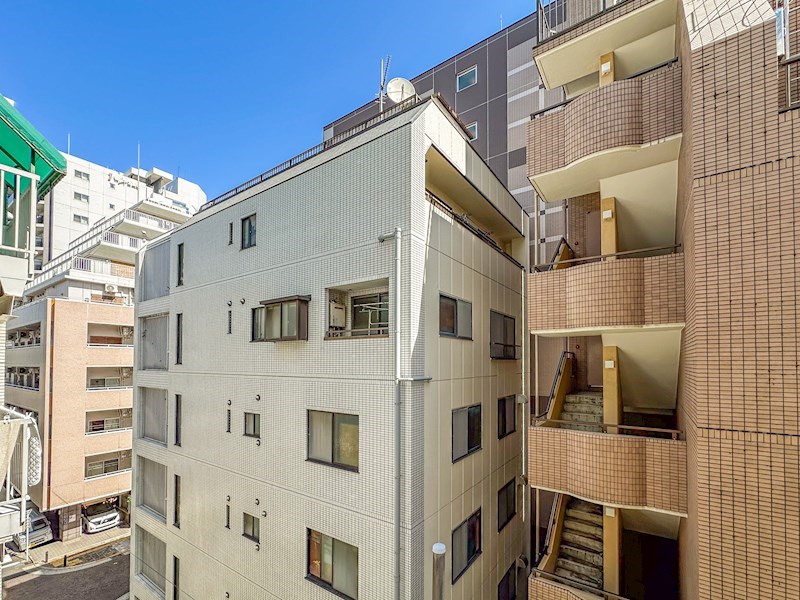 キャッスルマンション両国B号棟　5階角住戸 眺望写真