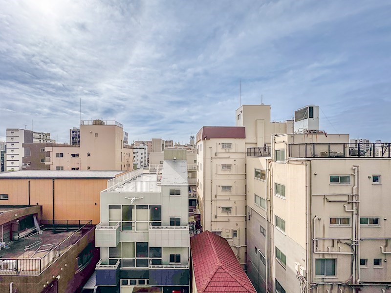 ライオンズマンション両国第3　最上階南西角住戸 眺望写真