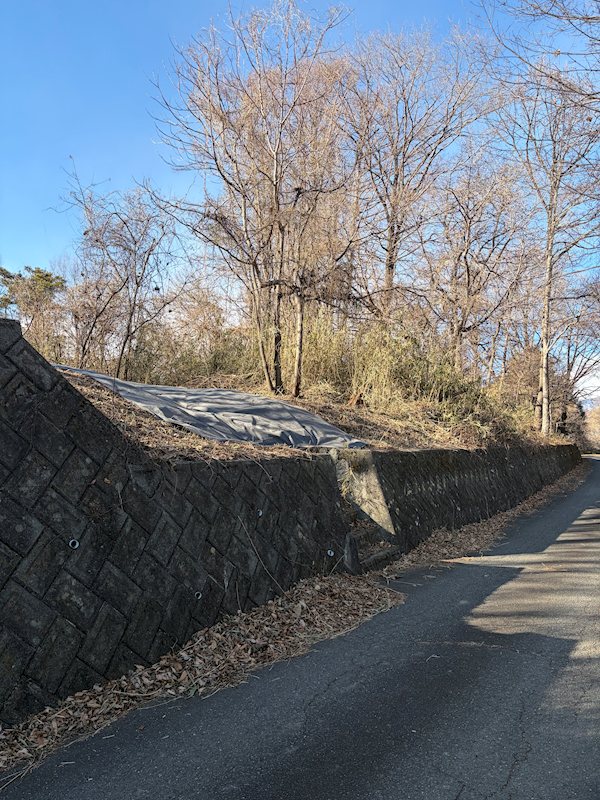 北杜市高根町村山西割　売土地 現地写真