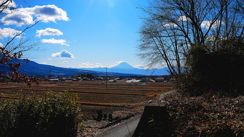 北杜市高根町村山西割　売土地 現地写真