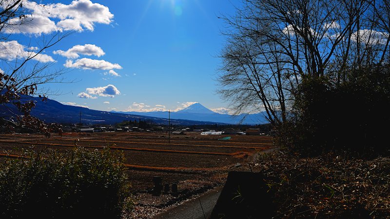 北杜市高根町村山西割　売土地 現地写真