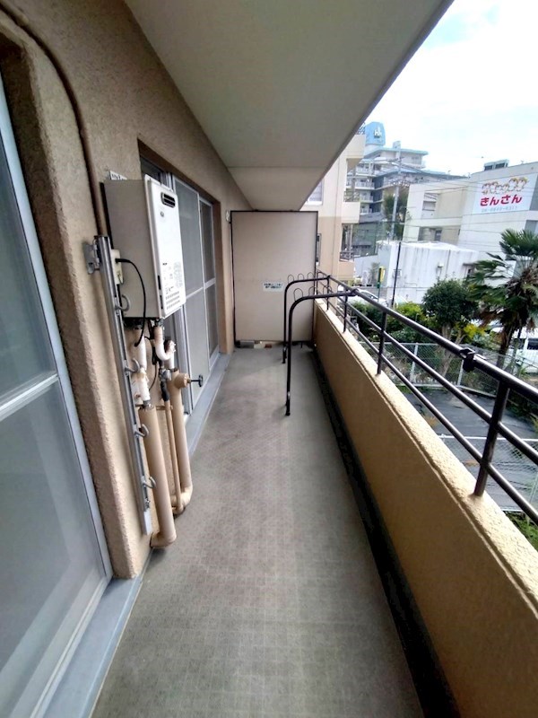 豊中緑丘パークマンション 現地写真（バルコニー）