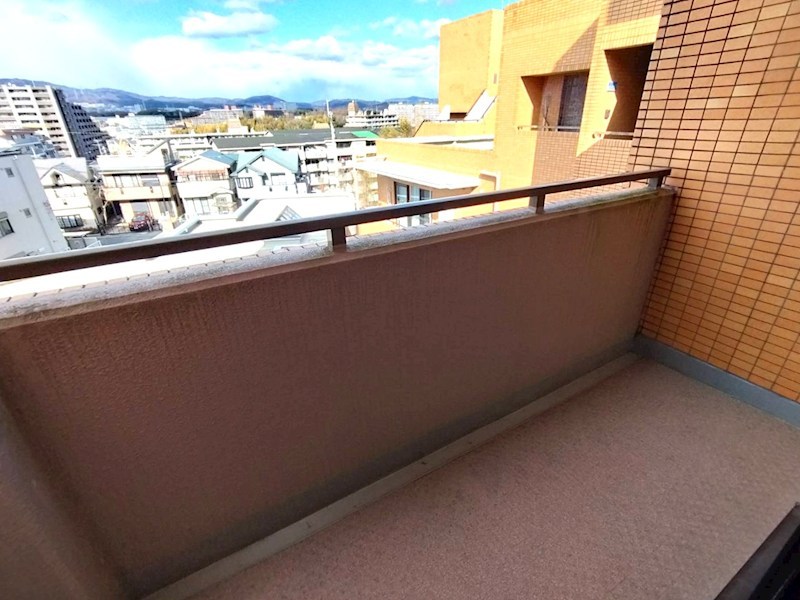 ユニーブル高野台北 現地写真（バルコニー）