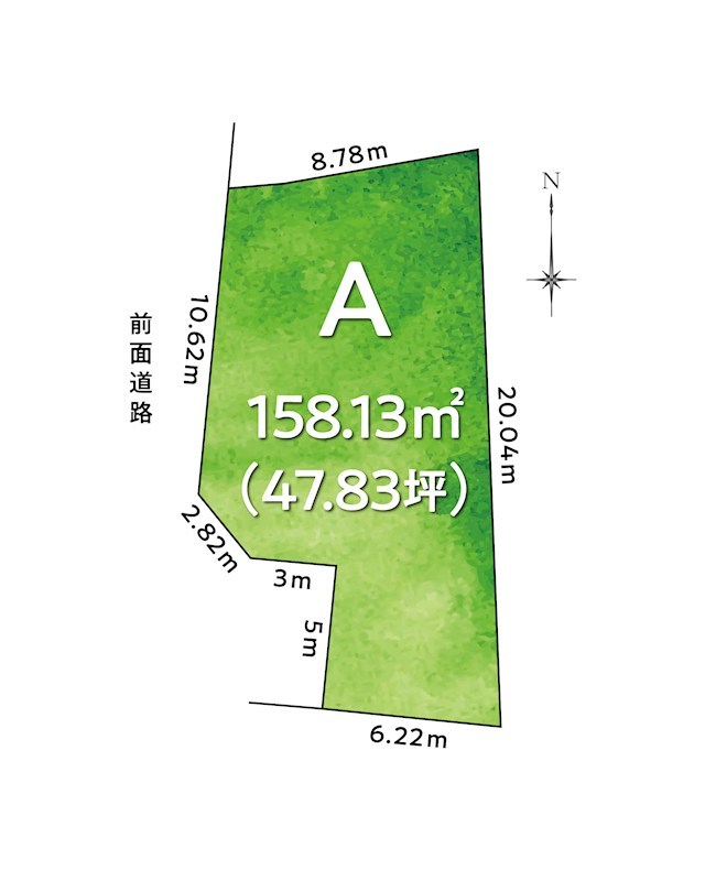 【6/1値下げ】高知市朝倉甲Ⅱ　分譲地　A号地 その他