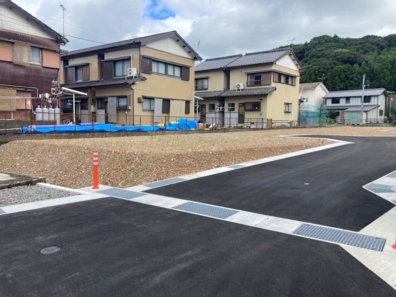 【6/1値下げ】高知市朝倉甲Ⅱ　分譲地　A号地 現地写真（前面道路含む現地写真）