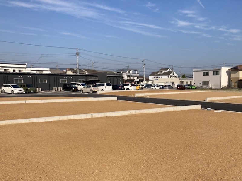 【6/9条件変更】高松市木太町　分譲地　E号地 現地写真（前面道路含む現地写真）