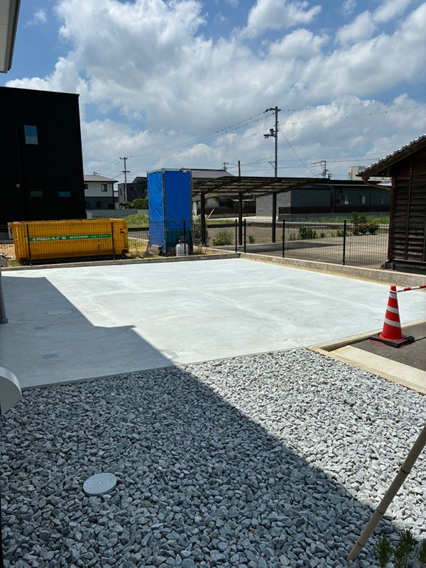 【6/19値下げ】高松市木太町　新築戸建 現地写真（駐車場）