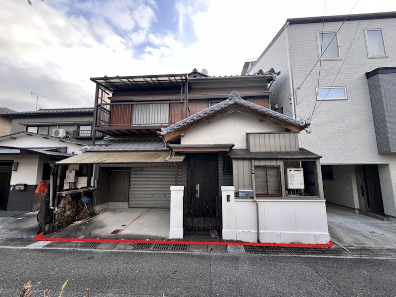 【12/20新着】高知市薊野西町1丁目　売土地 現地写真（前面道路含む現地写真）