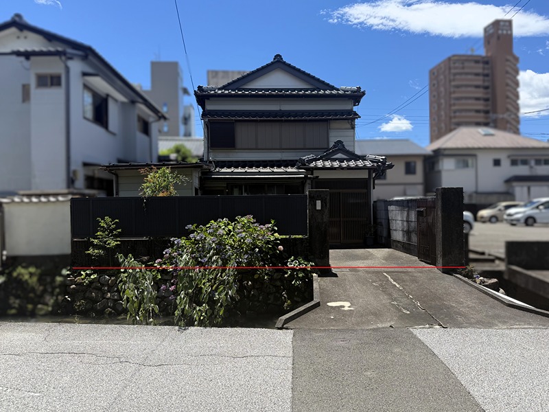 【6/30値下げ】高知市桜馬場　売土地 現地写真