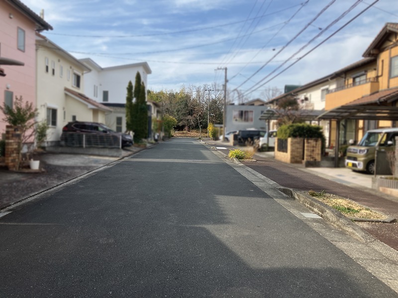 長浜蒔絵台１丁目　中古戸建 現地写真（前面道路含む現地写真）