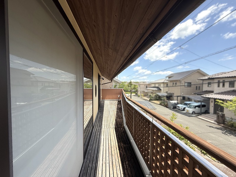 長浜蒔絵台１丁目　中古戸建 現地写真（バルコニー）