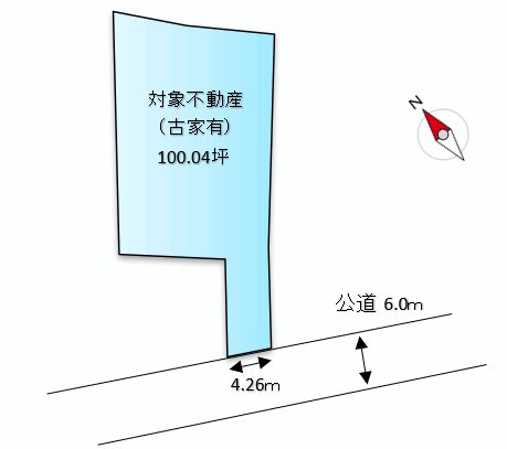 埼玉県上尾市井戸木１丁目 間取図・土地図