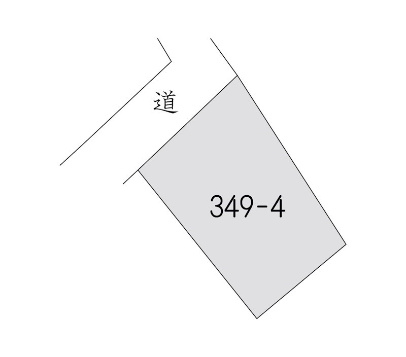 古賀市小竹売地 間取図・土地図